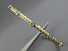 .18CT DIAMOND 14K 2 TONE GOLD 5 STONE FLEXIBLE WOVEN ETOILE CUFF BANGLE BRACELET