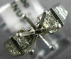 1.60CT DIAMOND PLATINUM ROUND PRINCESS BAGUETTE SEMI MOUNT ENGAGEMENT RING 13900