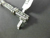 ESTATE 3.0CT DIAMOND 14KT WHITE GOLD CLASSIC CHANNEL LINK TENNIS BRACELET #11117