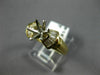 ESTATE 1.35CTW DIAMOND HEART 14KT 2 TONE GOLD OPEN PENDANT F/G VS + CHAIN #10618