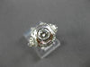 ANTIQUE LARGE .52CT ROUND DIAMOND 18K WHITE GOLD FILIGREE ENGAGEMENT RING #23334