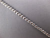 LARGE 4.39CT DIAMOND 18KT WHITE GOLD MULTI FLOWER LARIAT SEMI ETERNITY NECKLACE