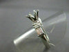 ANTIQUE .70CT DIAMOND 14KT WHITE GOLD BAGUETTE SEMI MOUNT ENGAGEMENT RING #22804