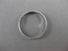 ESTATE 14KT WHITE GOLD MATTE & SHINY WEDDING ANNIVERSARY BAND RING 4mm #23245
