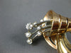 ANTIQUE LARGE 7.0CT OLD MINE DIAMOND 14K WHITE & ROSE GOLD FLORAL BOW BROOCH 817
