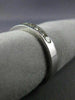 ESTATE .49CT DIAMOND 14KT WHITE GOLD 3D CLASSIC 7 STONE WEDDING ANNIVERSARY RING