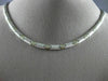 ESTATE .65CT DIAMOND 14K WHITE GOLD 3D CLASSIC SOLID ITALIAN LINK NECKLACE #9509
