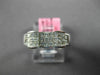 .75CT DIAMOND 18KT WHITE GOLD 3D PRINCESS & BAGUETTE INVISIBLE ANNIVERSARY RING