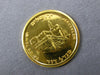 ESTATE 18KT YELLOW GOLD 3D ISRAELI JERUSALEM MENORAH COIN PERFECT GIFT!!! #27060