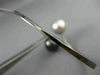 LARGE 1CT BLACK DIAMOND & AAA PEARLS 18KT BLACK GOLD CRISS CROSS BANGLE BRACELET