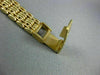 ESTATE LARGE GENEVE .70CT DIAMOND 14KT WHITE & YELLOW GOLD 3D ROUND WATCH #10771