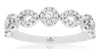 ESTATE .33CT DIAMOND 14KT WHITE GOLD 3D CLASSIC MARQUISE SHAPE FUN RING