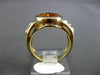 ESTATE 5.0CT AAA EXTRA FACET CITRINE 14KT YELLOW GOLD 3D SOLITAIRE FUN RING