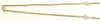 .10CT DIAMOND 14KT YELLOW GOLD 3D ROUND CLASSIC BEZEL BY THE YARD LOVE NECKLACE