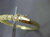 ANTIQUE 1.90CT DIAMOND 18KT YELLOW GOLD CLASSIC FILIGREE BANGLE BRACELET F/G VS