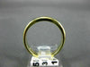 ESTATE .46CT DIAMOND & AAA SAPPHIRE 14KT YELLOW GOLD 3D ANNIVERSARY RING # 11157