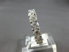 LARGE 2.24CT DIAMOND 14KT WHITE GOLD 3D ROUND 9 STONE WEDDING ANNIVERSARY RING