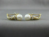 ESTATE .24CT DIAMOND & AAA SOUTH SEA PEARL 14K YELLOW GOLD CLIP ON EARRINGS 5011