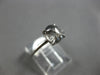 1.46CT SALT & PEPPER DIAMOND 18KT WHITE GOLD 3D SOLITAIRE OVAL ENGAGEMENT RING