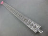 ESTATE LARGE 9.93CT DIAMOND 18KT WHITE GOLD 3D CLASSIC ETERNITY TENNIS BRACELET