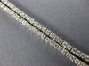 EXTRA LARGE 62.1CT WHITE & FANCY YELLOW DIAMOND 18K 2 TONE GOLD V SHAPE NECKLACE