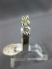 LARGE 1.80CT DIAMOND 14KT WHITE GOLD ROUND 5 STONE SHARED PRONG ANNIVERSARY RING