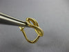 ESTATE WIDE .35CT DIAMOND 18KT YELLOW GOLD 3D TEAR DROP CLIP ON EARRINGS