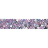 EXTRA LARGE 79.15CT DIAMOND & AAA MULTI COLOR SAPPHIRE 18KT WHITE GOLD BRACELET