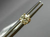 ESTATE .87CT ROUND DIAMOND 14KT YELLOW GOLD 4 PRONG SOLITAIRE STUD EARRINGS