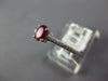 .46CT DIAMOND & AAA RUBY 18KT WHITE GOLD 3D CLASSIC OVAL & ROUND FRIENDSHIP RING