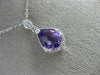 14KT WHITE GOLD FLOATING PENDANT