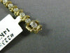 ESTATE .30CT DIAMOND 14KT WHITE & YELLOW GOLD CLASSIC "S" TENNIS BRACELET #22380