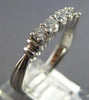 .50CT DIAMOND 14KT WHITE GOLD 3D 5 STONE SHARED PRONG WEDDING ANNIVERSARY RING