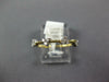ESTATE .16CT DIAMOND 14KT YELLOW GOLD 3D TRIANGULAR CLASSIC BEADED FUN LOVE RING