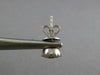 1CT DIAMOND & AAA RUBY 18KT WHITE GOLD OVAL & ROUND FLOWER CLASSIC STUD EARRINGS