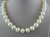 ESTATE 11mm - 12mm AAA WHITE SOUTH SEA PEARLS CLASSIC 14KT FILIGREE NECKLACE