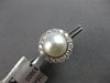 EXTRA LARGE 1.2CT DIAMOND & SOUTH SEA PEARL 18K WHITE & 14K YELLOW GOLD EARRINGS