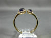 1.74CT DIAMOND & AAA AMETHYST 14KT ROSE GOLD 3D RECTANGULAR DOUBLE HALO FUN RING