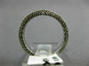 ANTIQUE .25CT DIAMOND 14KT WHITE GOLD 3D CLASSIC FILIGREE ANNIVERSARY RING #9169