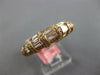 ESTATE 1.73CT DIAMOND 18KT ROSE GOLD ROUND & BAGUETTE FILIGREE MILGRAIN FUN RING