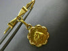 ESTATE 18KT YELLOW GOLD 3D CLASSIC ITALIAN BAPTISM PIN #MILANO29