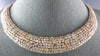GIA EXTRA LARGE 55.46CT PINK DIAMOND 18K YELLOW GOLD 3D ETERNITY TENNIS NECKLACE