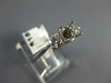 ANTIQUE .54CT DIAMOND 14KT WHITE GOLD 3 STONE SEMI MOUNT ENGAGEMENT RING #22415
