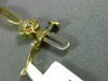 ANTIQUE .30CT ROUND DIAMOND 14K YELLOW GOLD CLASSIC DAISY FLOWER BRACELET #10577