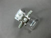 ESTATE .35CT DIAMOND PLATINUM 3D CLASSIC ROUND SEMI MOUNT ENGAGEMENT RING #2077
