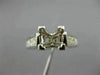 ESTATE 1.50CT DIAMOND 14KT WHITE GOLD CLASSIC 4 PRONG SEMI MOUNT ENGAGEMENT RING