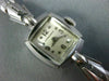 ANTIQUE ART DECO LONGINES 14KT WHITE GOLD 3D SQUARE CLASSIC LADIES WATCH #19038