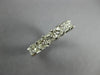 3.0CT DIAMOND 14K WHITE GOLD 3D PRINCESS ETERNITY WEDDING ANNIVERSARY RING 19900