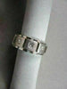 WIDE 7mm HAND CRAFTED .45CT F VVS DIAMOND 14KT WHITE GOLD MENS WEDDING BAND !!!!