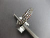 .35CT DIAMOND 14KT WHITE GOLD ROUND & BAGUETTE CHANNEL WEDDING ANNIVERSARY RING